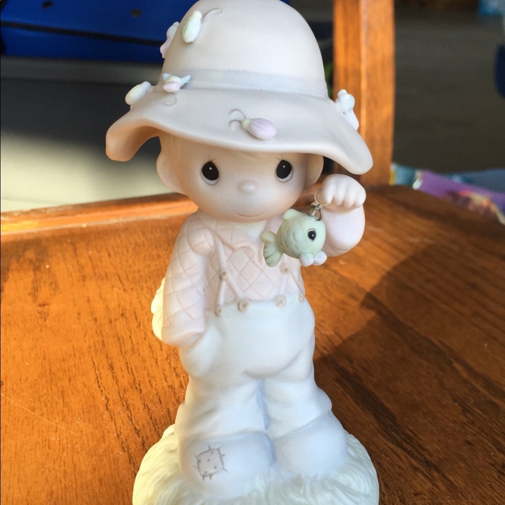 Precious Moments my love will never let you go porcelain figurine
